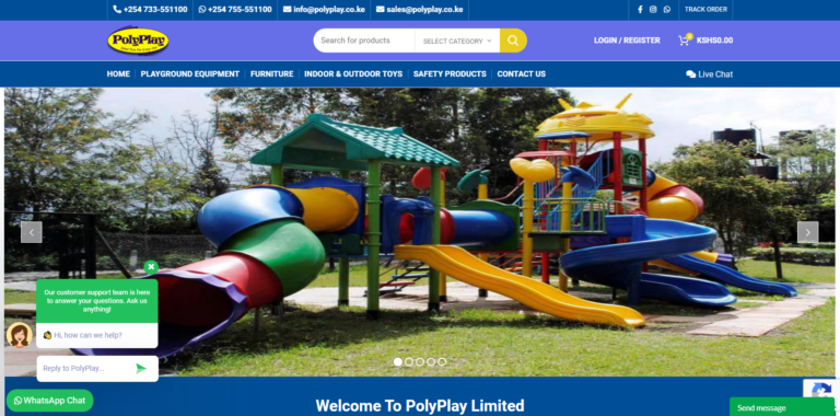 PolyPlay Limited – Great Fun For Everyone – www.polyplay.co.ke PolyPlay Limited Great Fun For Everyone www.polyplay.co .ke